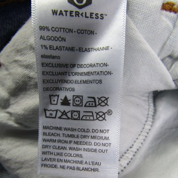 Denizen Levi's NEW NWT Mens 285 Relaxed 36x30 Light Blue Denim Jeans Straight - Picture 4 of 6